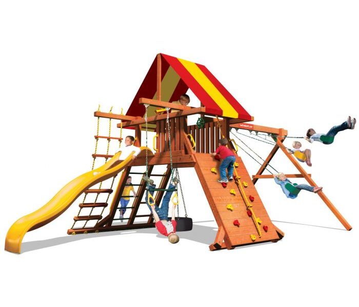 wood swing set for sale