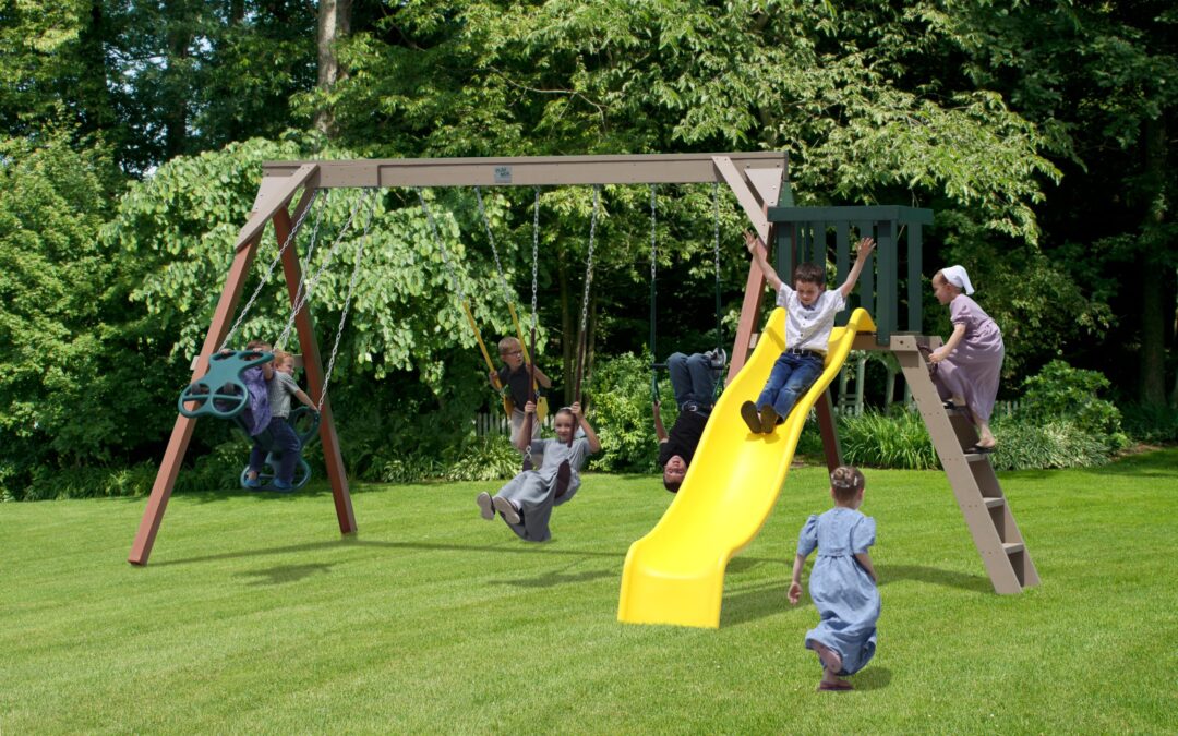 How to Build a Swing Set Between Two Trees
