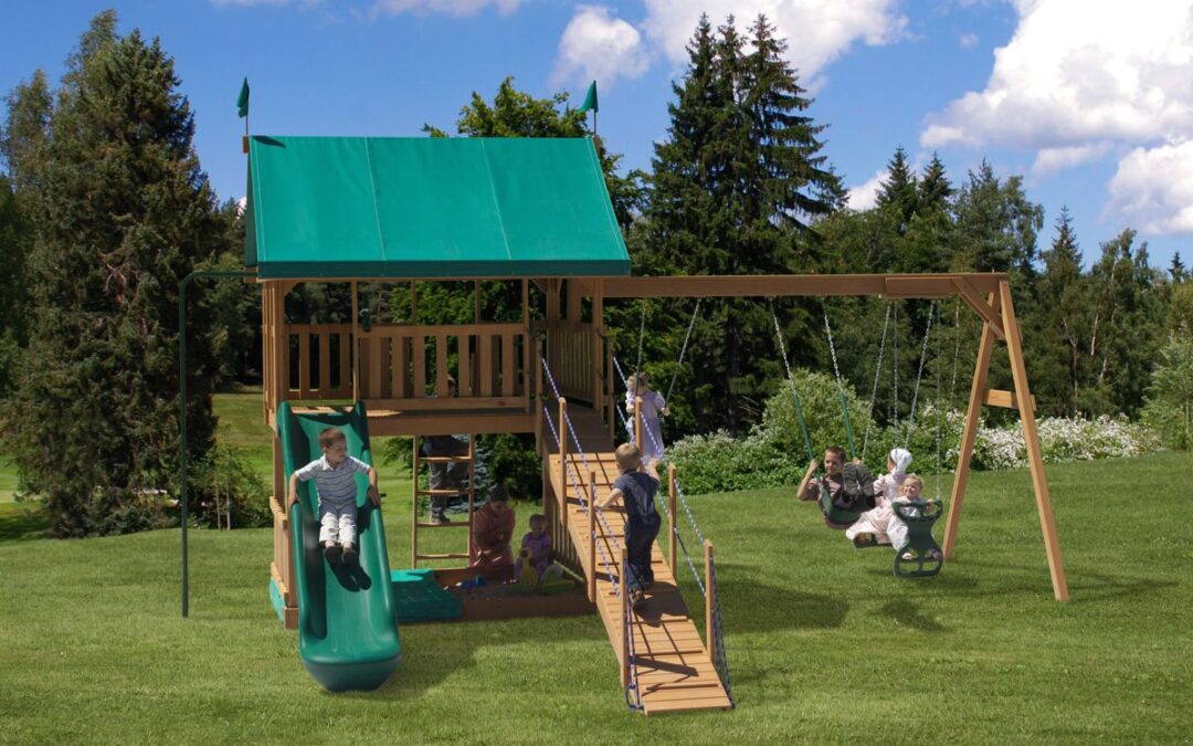 How to Keep Swing Set From Lifting