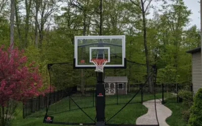 What Was The First Basketball Hoop Made Of