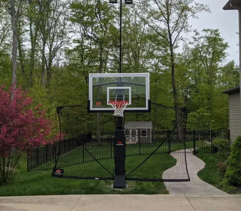 What Was The First Basketball Hoop Made Of