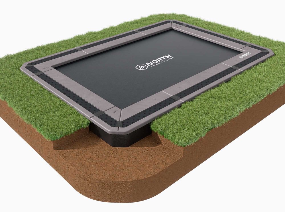 What Is A Standard Size Trampoline Kids World Play Systems