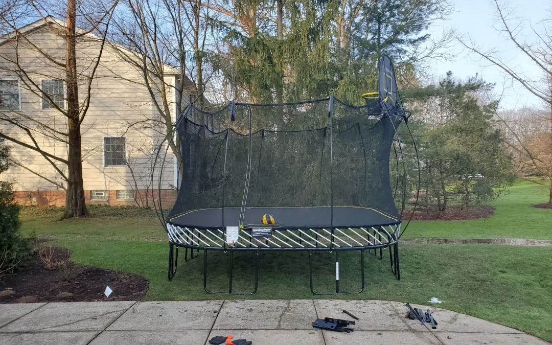 How To Dismantle A Trampoline